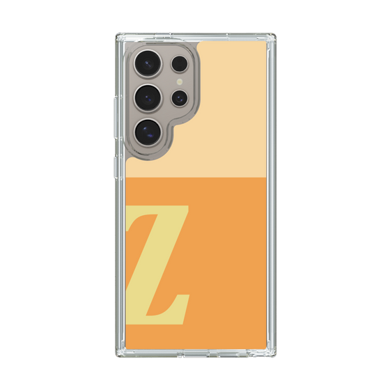 Slim Protection Case［ Original - initial two tone - Z orange ］