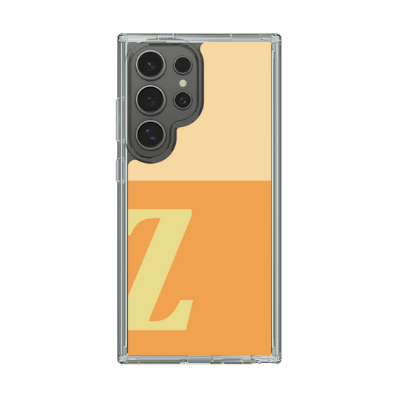 Slim Protection Case［ Original - initial two tone - Z orange ］