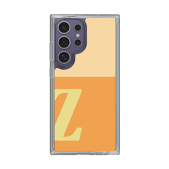 Slim Protection Case［ Original - initial two tone - Z orange ］