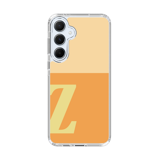 Slim Protection Case［ オリジナル - initial two tone - Z orange ］