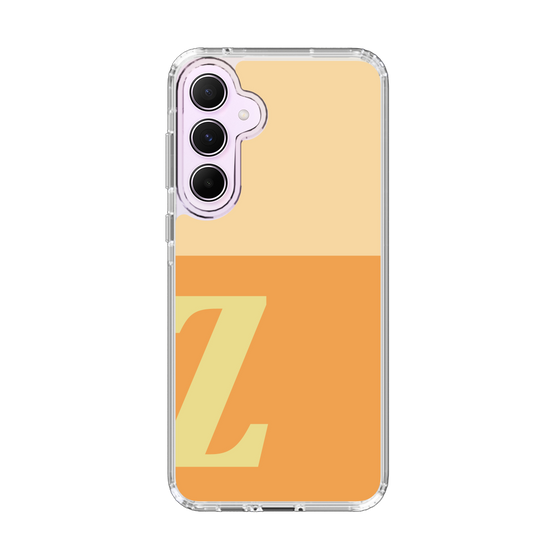 Slim Protection Case［ オリジナル - initial two tone - Z orange ］