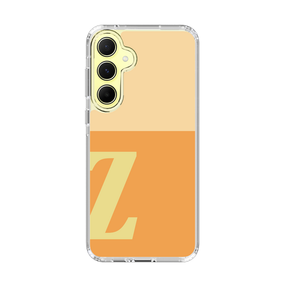 Slim Protection Case［ オリジナル - initial two tone - Z orange ］