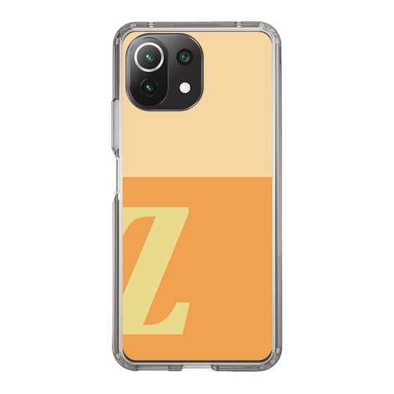 Slim Protection Case［ Original - initial two tone - Z orange ］