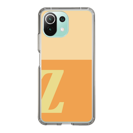Slim Protection Case［ Original - initial two tone - Z orange ］