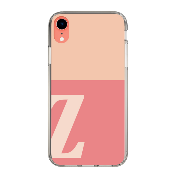 Slim Protection Case［ Original - initial two tone - Z pink ］
