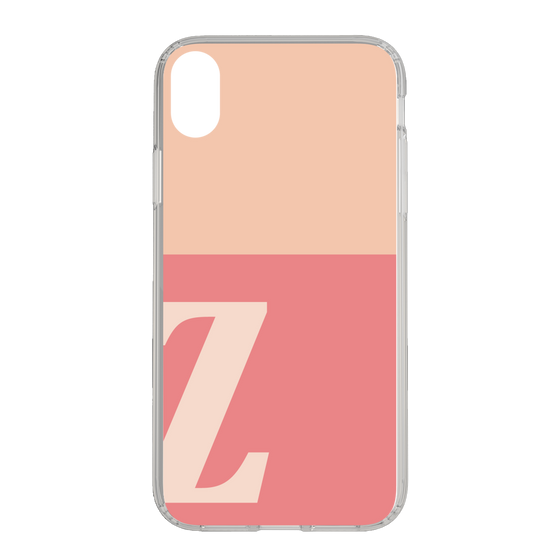 Slim Protection Case［ Original - initial two tone - Z pink ］