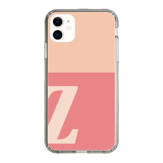 Slim Protection Case［ Original - initial two tone - Z pink ］