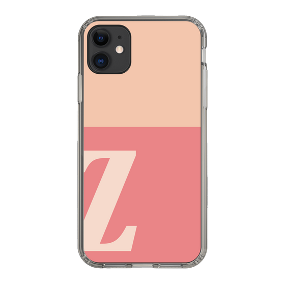 Slim Protection Case［ Original - initial two tone - Z pink ］