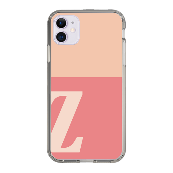 Slim Protection Case［ Original - initial two tone - Z pink ］