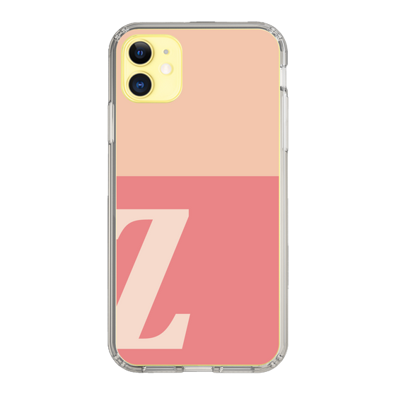 Slim Protection Case［ Original - initial two tone - Z pink ］