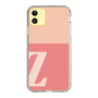 Slim Protection Case［ Original - initial two tone - Z pink ］