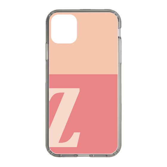 Slim Protection Case［ Original - initial two tone - Z pink ］