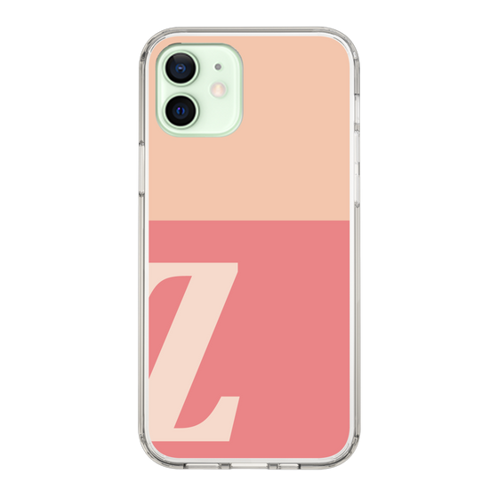 Slim Protection Case［ Original - initial two tone - Z pink ］