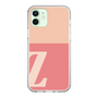 Slim Protection Case［ Original - initial two tone - Z pink ］