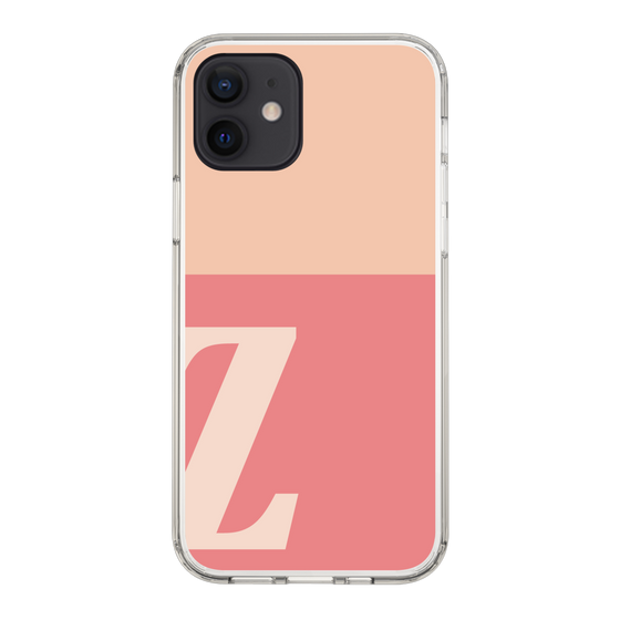 Slim Protection Case［ Original - initial two tone - Z pink ］