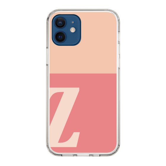 Slim Protection Case［ Original - initial two tone - Z pink ］