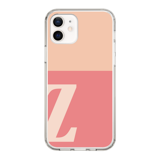 Slim Protection Case［ Original - initial two tone - Z pink ］