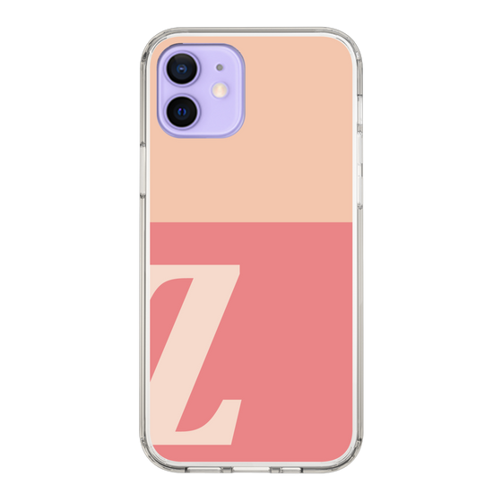 Slim Protection Case［ Original - initial two tone - Z pink ］