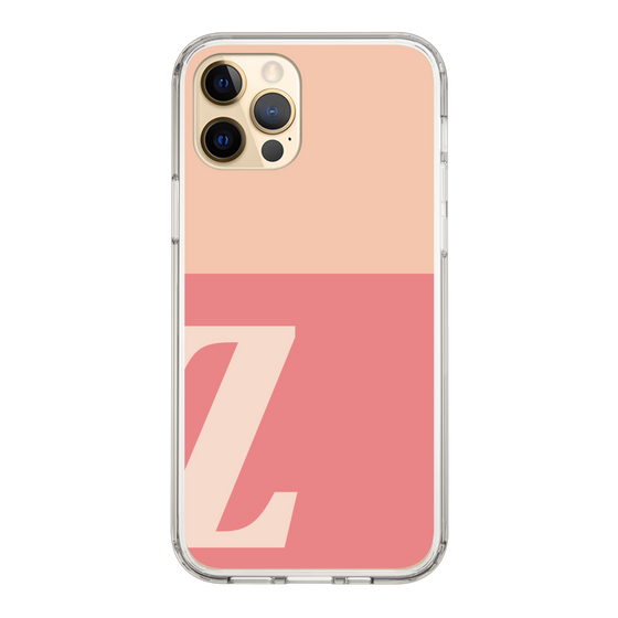 Slim Protection Case［ Original - initial two tone - Z pink ］