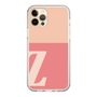 Slim Protection Case［ Original - initial two tone - Z pink ］