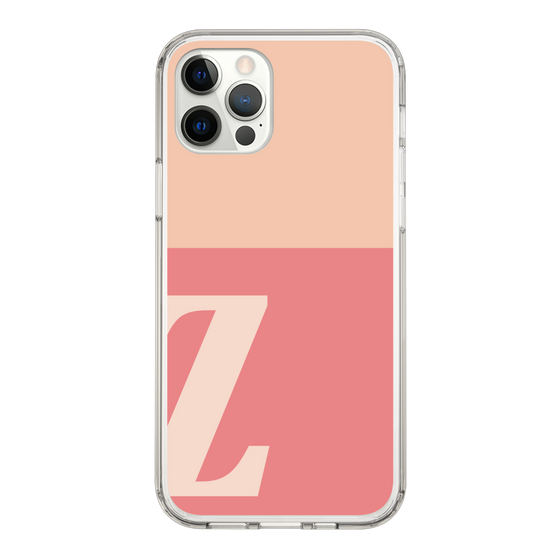 Slim Protection Case［ Original - initial two tone - Z pink ］