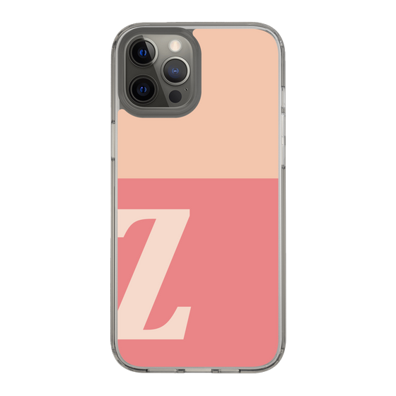 Slim Protection Case［ Original - initial two tone - Z pink ］