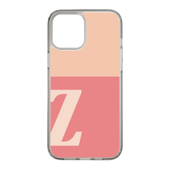 Slim Protection Case［ Original - initial two tone - Z pink ］