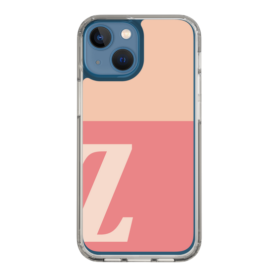 Slim Protection Case［ Original - initial two tone - Z pink ］
