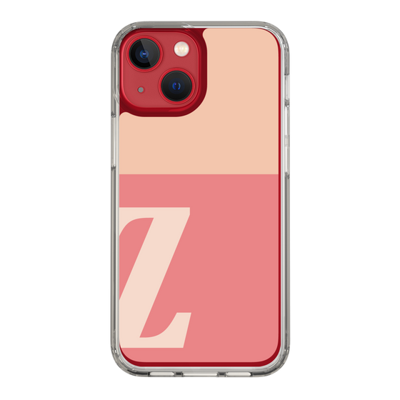 Slim Protection Case［ Original - initial two tone - Z pink ］