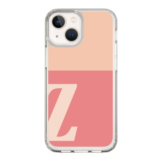 Slim Protection Case［ Original - initial two tone - Z pink ］