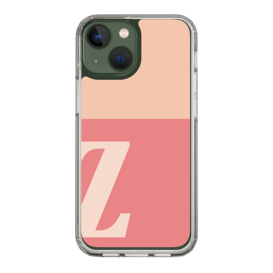 Slim Protection Case［ Original - initial two tone - Z pink ］