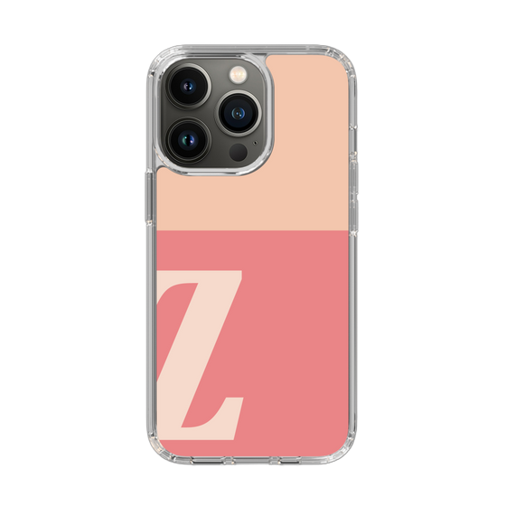 Slim Protection Case［ Original - initial two tone - Z pink ］