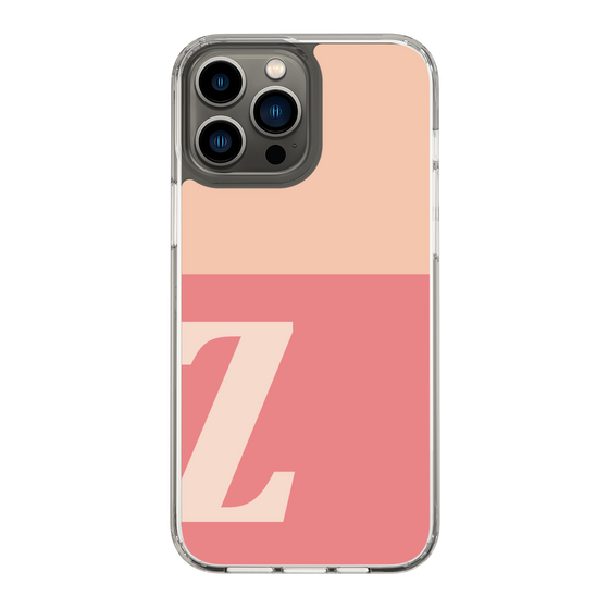 Slim Protection Case［ Original - initial two tone - Z pink ］