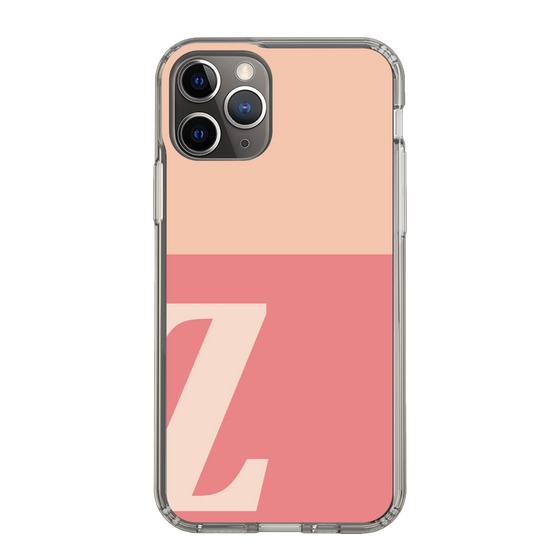 Slim Protection Case［ Original - initial two tone - Z pink ］