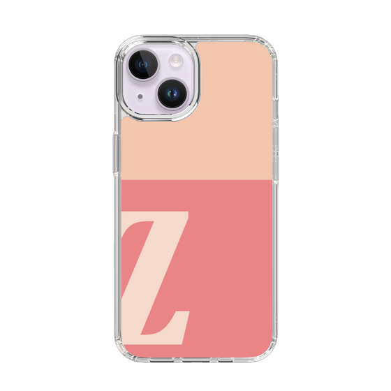 Slim Protection Case［ Original - initial two tone - Z pink ］