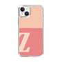 Slim Protection Case［ Original - initial two tone - Z pink ］