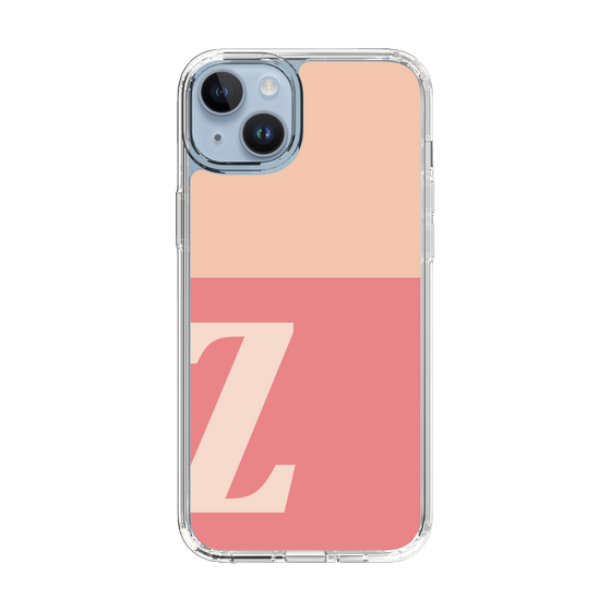 Slim Protection Case［ Original - initial two tone - Z pink ］