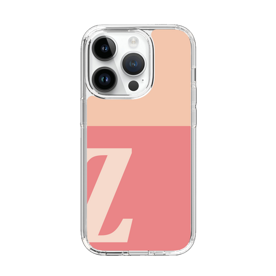 Slim Protection Case［ Original - initial two tone - Z pink ］