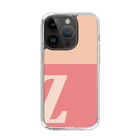 Slim Protection Case［ Original - initial two tone - Z pink ］