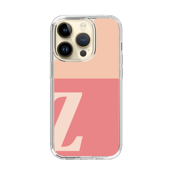 Slim Protection Case［ Original - initial two tone - Z pink ］