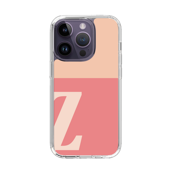 Slim Protection Case［ Original - initial two tone - Z pink ］