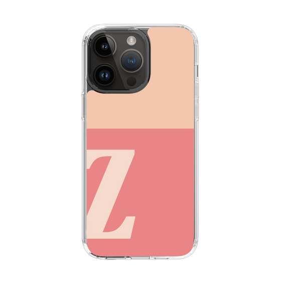 Slim Protection Case［ Original - initial two tone - Z pink ］