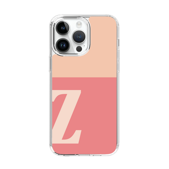 Slim Protection Case［ Original - initial two tone - Z pink ］