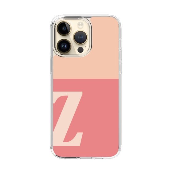 Slim Protection Case［ Original - initial two tone - Z pink ］