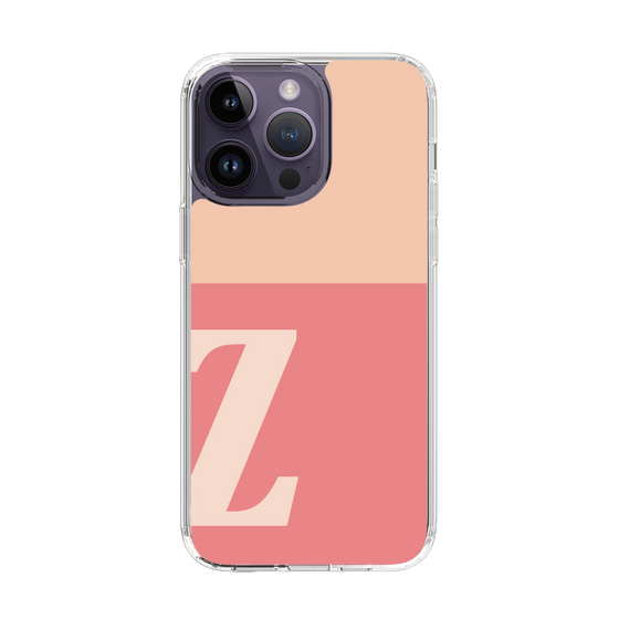 Slim Protection Case［ Original - initial two tone - Z pink ］