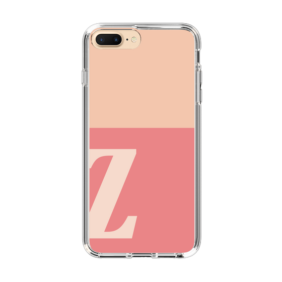 Slim Protection Case［ Original - initial two tone - Z pink ］