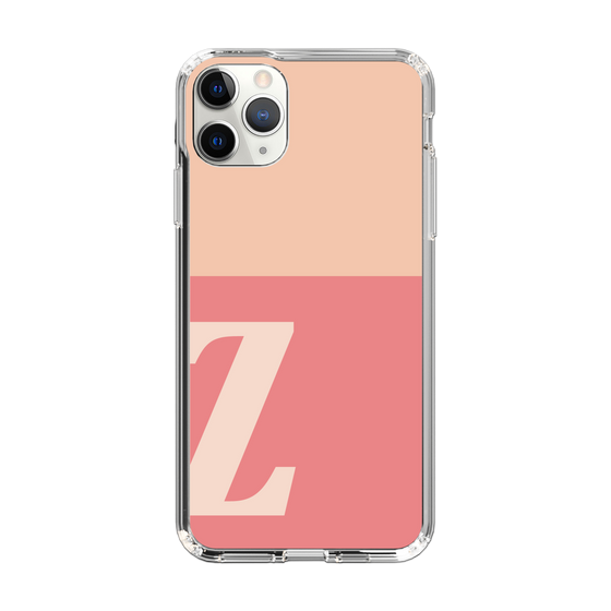 Slim Protection Case［ Original - initial two tone - Z pink ］