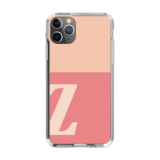 Slim Protection Case［ Original - initial two tone - Z pink ］