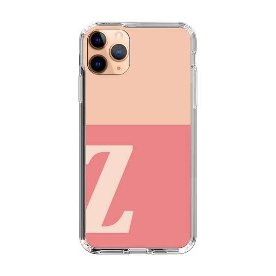 Slim Protection Case［ Original - initial two tone - Z pink ］