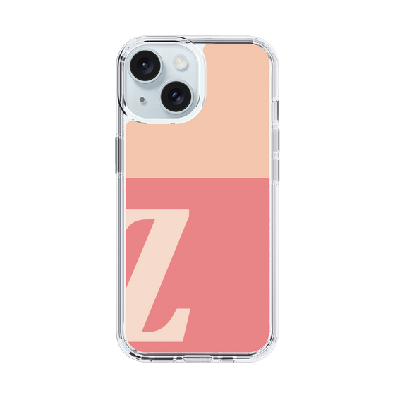 Slim Protection Case［ Original - initial two tone - Z pink ］